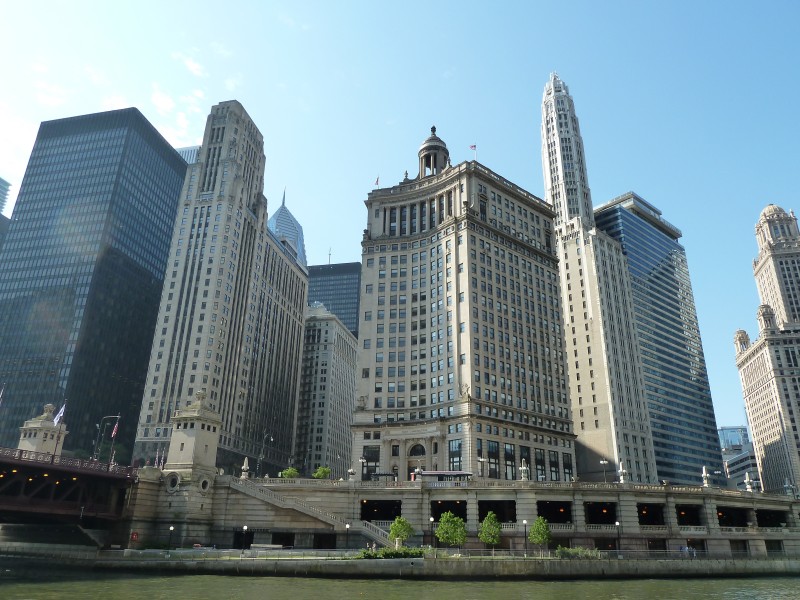 East Wacker Drive & Chicago River, Chicago (5946044279)