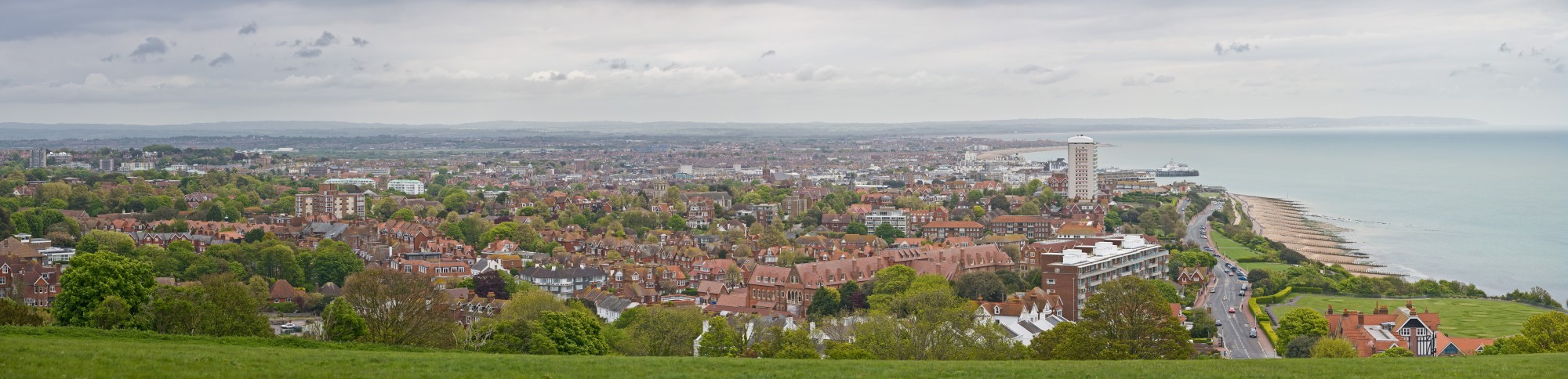 Eastbourne Panorama, England - May 2009