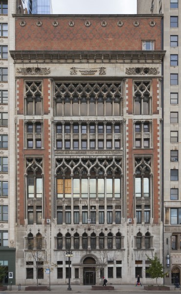 Edificio de la Chicago Athletic Association, Chicago, Illinois, Estados Unidos, 2012-10-20, DD 01