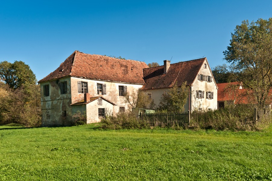 Ehemalige Wassermühle (Bruckberg - Land - Mittelfranken) HaJN 4844
