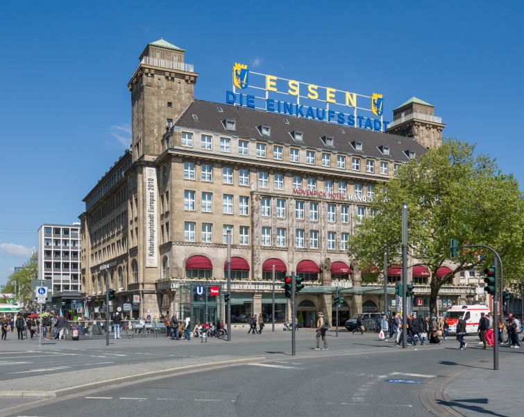 Essen Einkaufsstadt Hotel Handelshof 2014