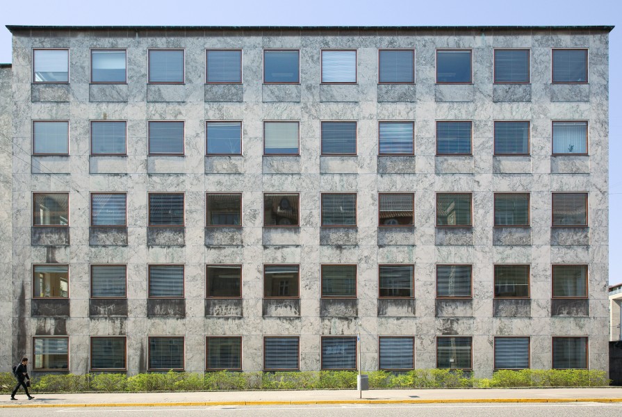 Facade på Aarhus Rådhus
