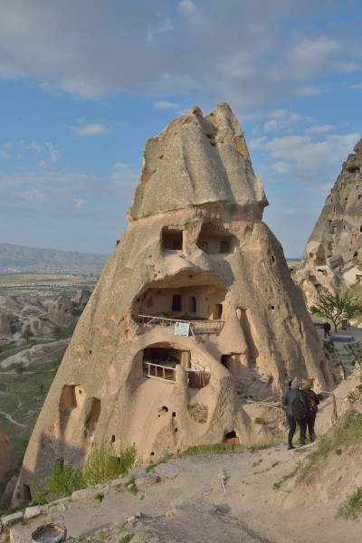 Fairy chimney dwelling in Ukisar