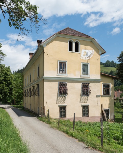 Feldkirchen Gurktaler Straße 37 Schloss Greifenthurn W-Ansicht 14072015 5770 5773