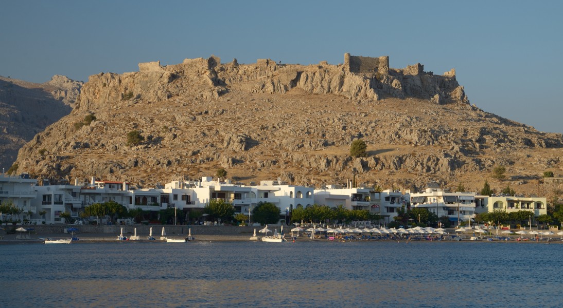 Feraklos Castle Haraki Rhodes E