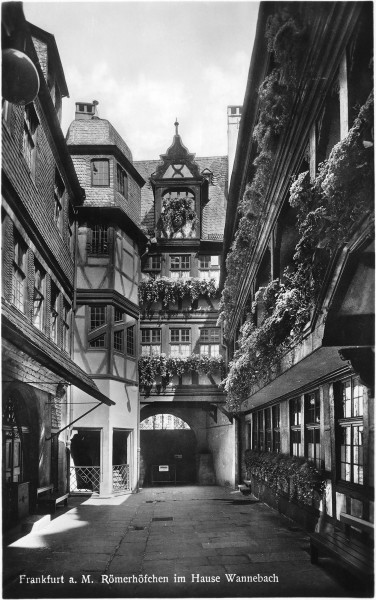 Frankfurt Am Main-Roemer-Wanebachhoefchen-1900