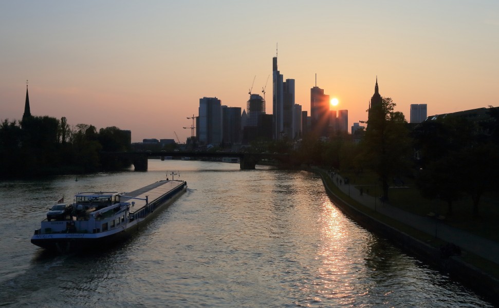 Frankfurt at Dusk - 1