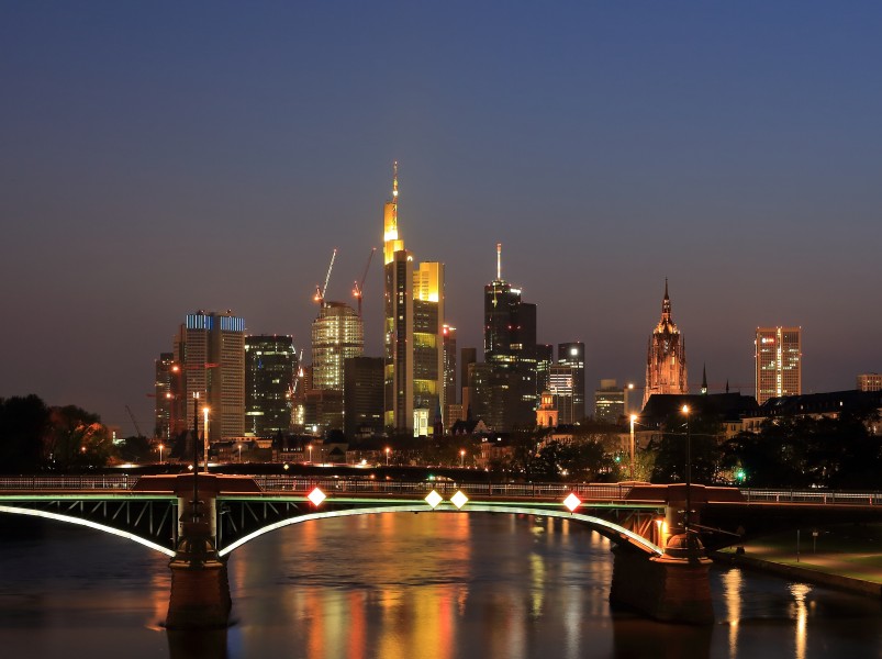 Frankfurt at Dusk - 2