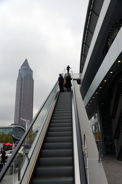 Frankfurter Buchmesse 2015 - Rolltreppe