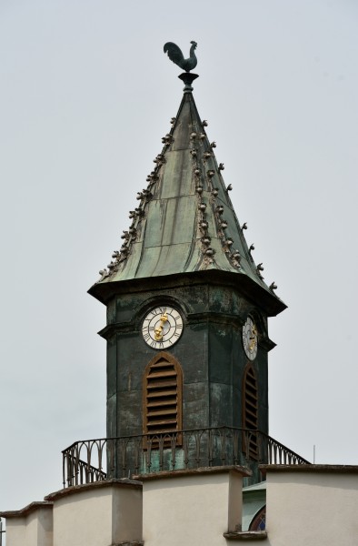 Franzensburg Schlosspark Laxenburg Uhrturm DSC 4449w