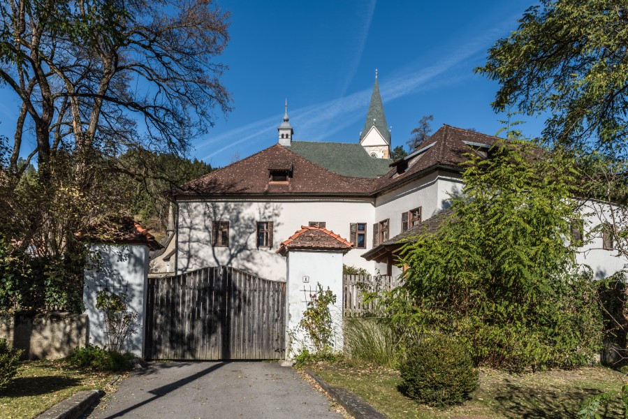 Frauenstein Kraig Landesstraße 5 ehemaliger Propsteihof SO-Ansicht 31102017 1784