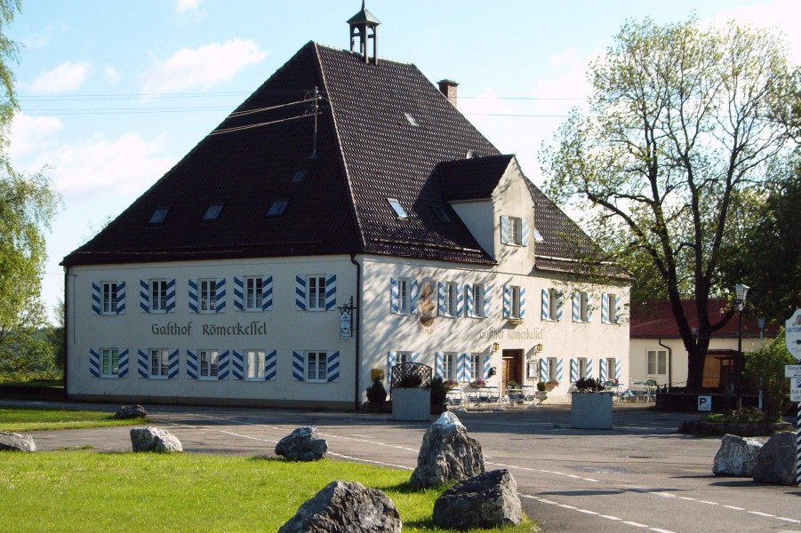 Fuchstal Roemerkessel Gastwirtschaft an der B17