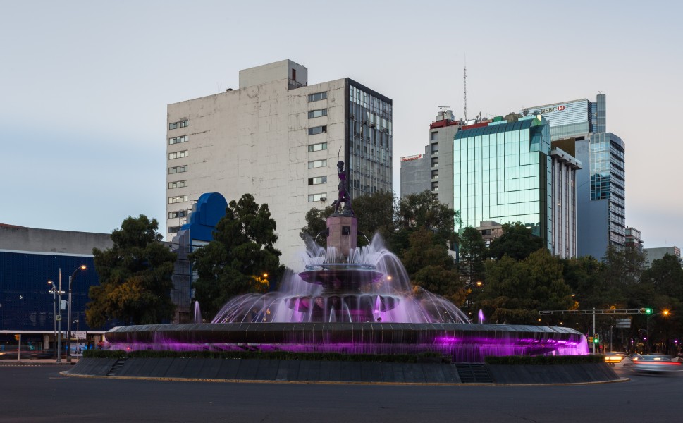 Fuente de la Diana Cazadora, México D.F., México, 2014-10-13, DD 15