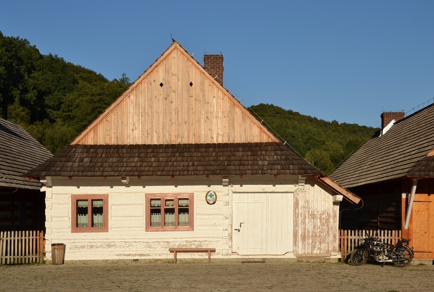 Galician market square in Skansen, Sanok - GOPR house
