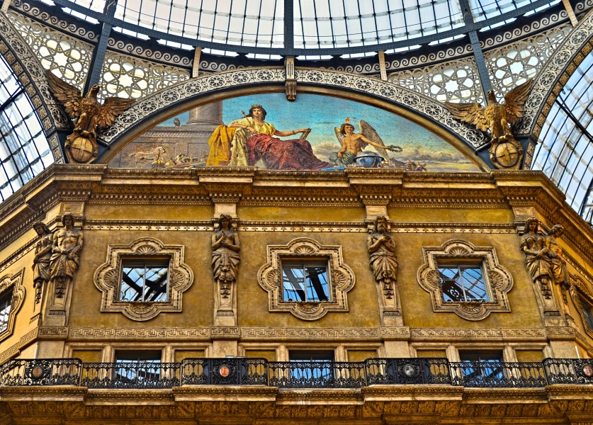 Galleria Vittorio Emanuele II (Milan) art