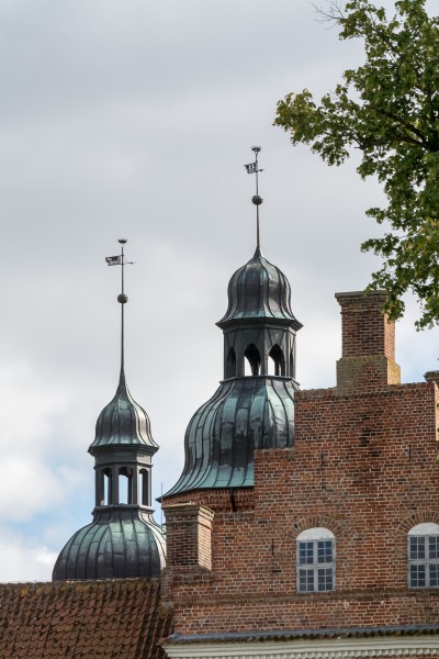 Gammel Estrup (Norddjurs Kommune).Hovedbygning.Tårne.707-112730-1.ajb