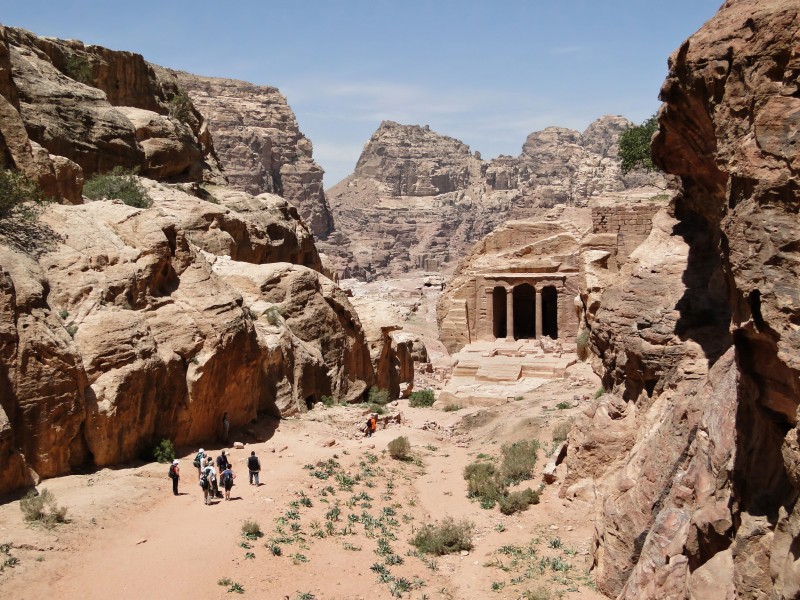 Garden Temple, Petra 01