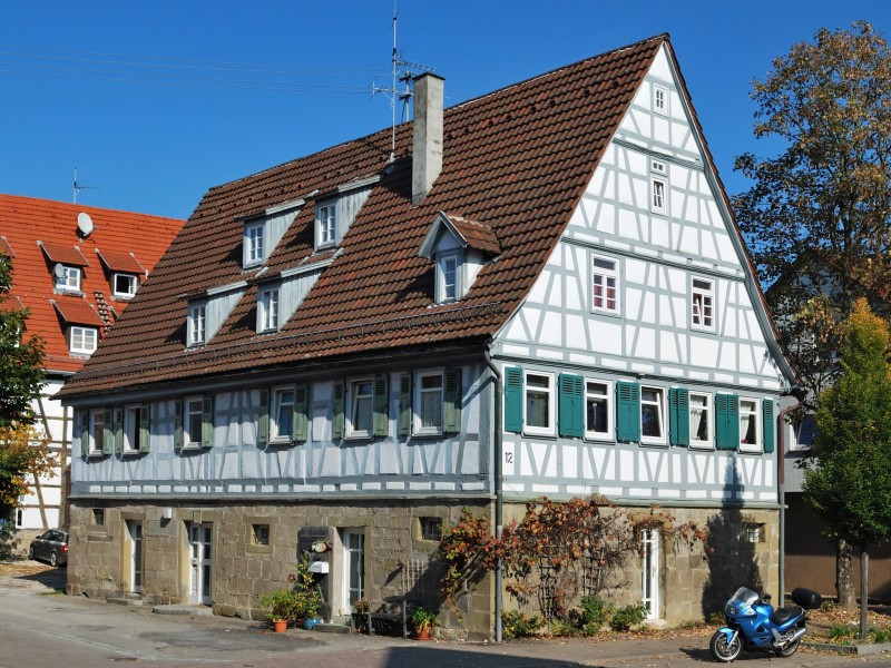 Gebersheim Fachwerkhaus Alte Dorfstraße 12