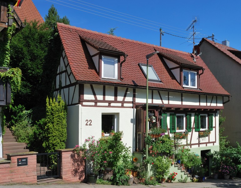 Gebersheim Fachwerkhaus Dobelstraße 22