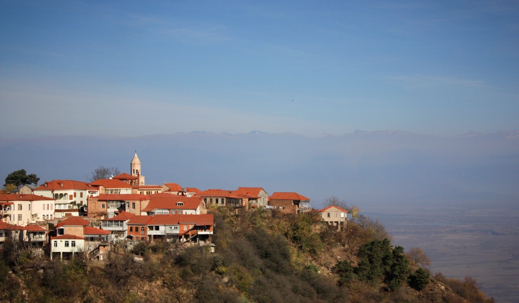 General view of Sighnaghi, Georiga
