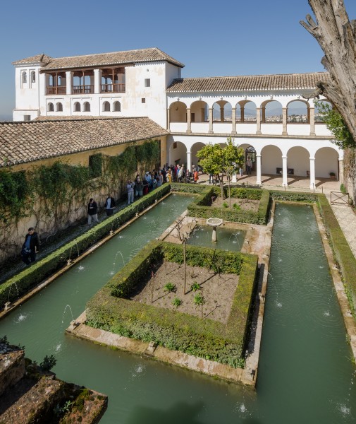 Generalife Garden Alhambra 03 2014