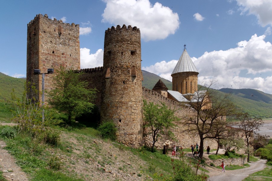 Georgia Georgian Military Road Ananuri castle IMG 8802 1920