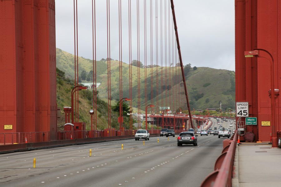 GGB Marin County line