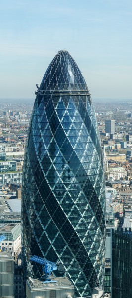 Gherkin from the Sky Garden 2015