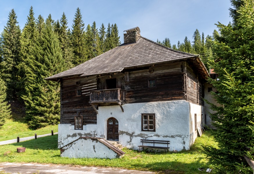 Glödnitz Flattnitz 3 Amthaus Süd-Ansicht 13092017 0860