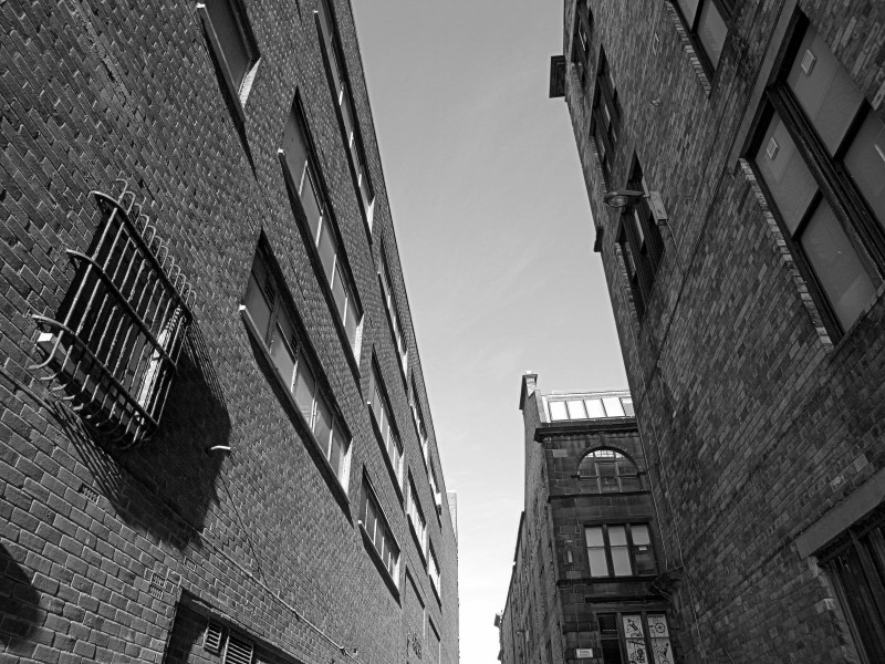 Glasgow. Merchant City. New Wynd