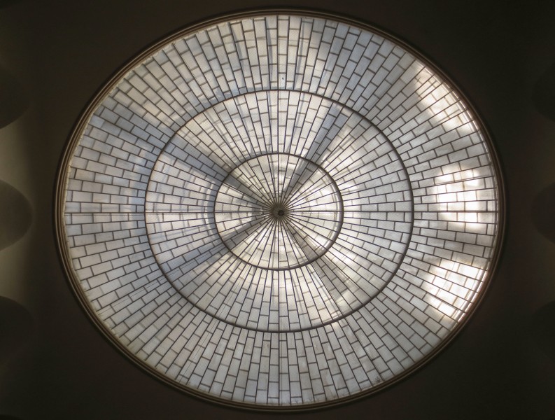 Glaskuppel im Justizpalast