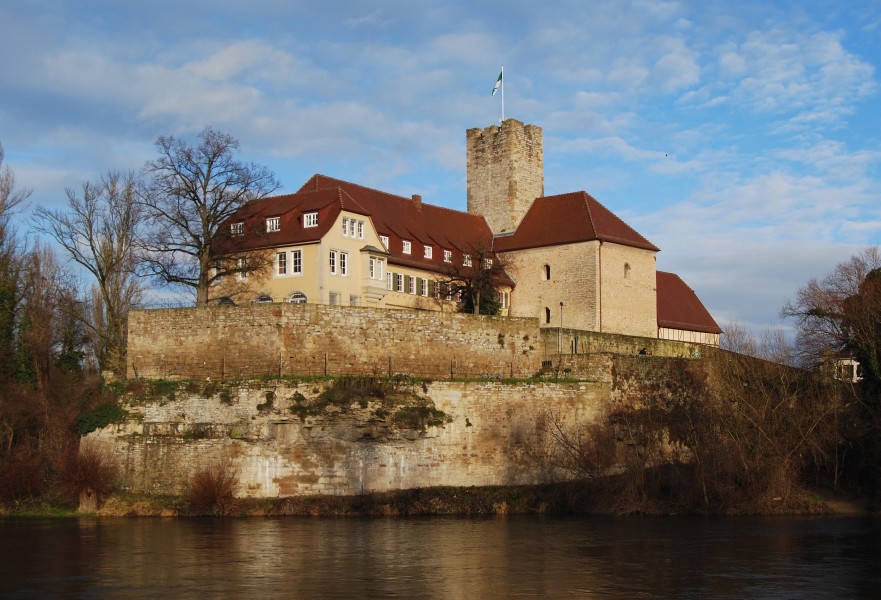 Grafenburg Lauffen am Neckar Januar 2016