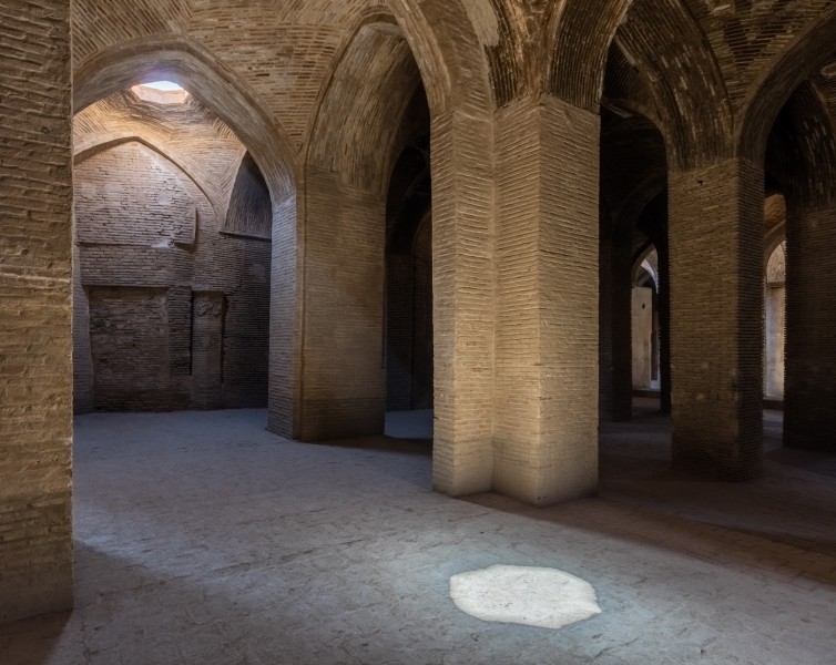 Gran Mezquita de Isfahán, Isfahán, Irán, 2016-09-20, DD 40-42 HDR