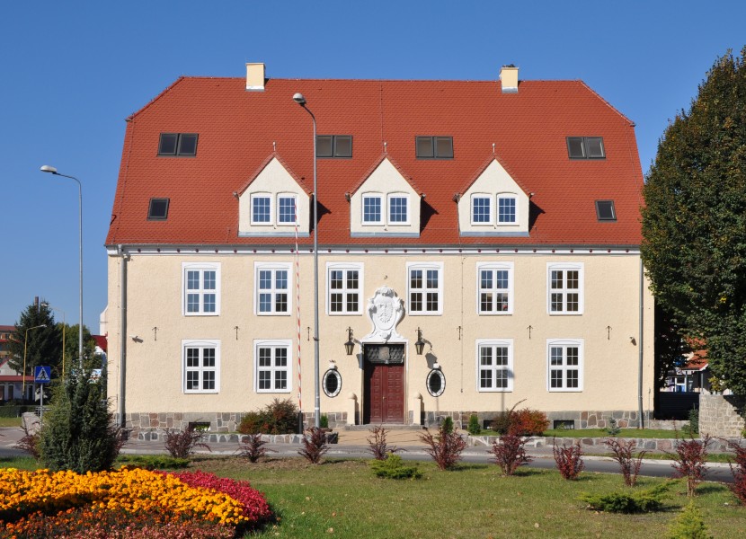 Gryfice local court old part facade 2010-10
