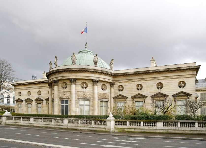 Hôtel de Salm côté Seine Palais Légion d'Honneur Paris