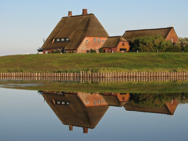 Hallig Hooge - Kirchwarft 2009-08