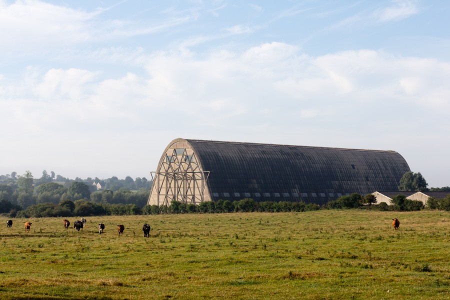 Hangar à dirigeables d'Écausseville, France