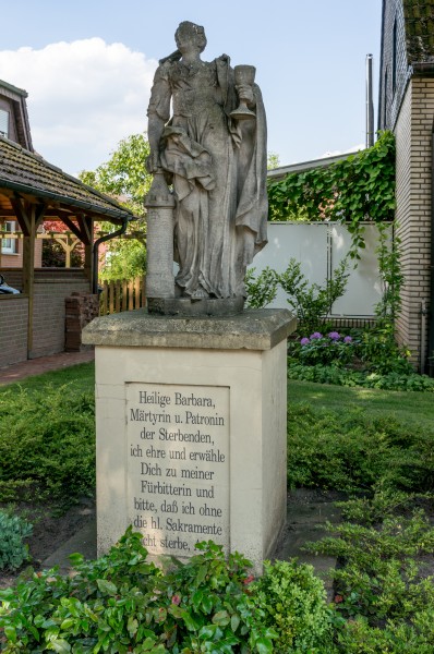 Hausdülmen, St.-Barbara-Bildstock -- 2013 -- 4
