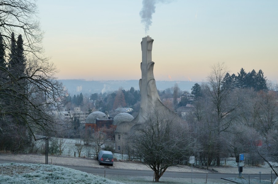 Heizhaus und Glashaus am Goetheanum