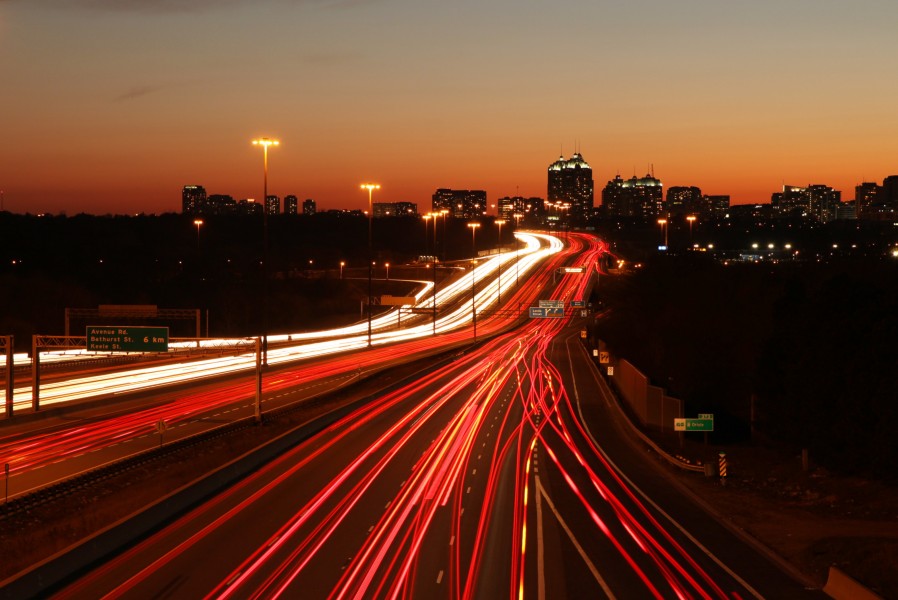 Highway 401 by 401-DVP
