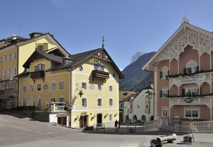 Hotel Adler and Hotel Cavallino in Urtijei