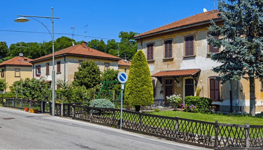 Houses in Crespi d'Adda