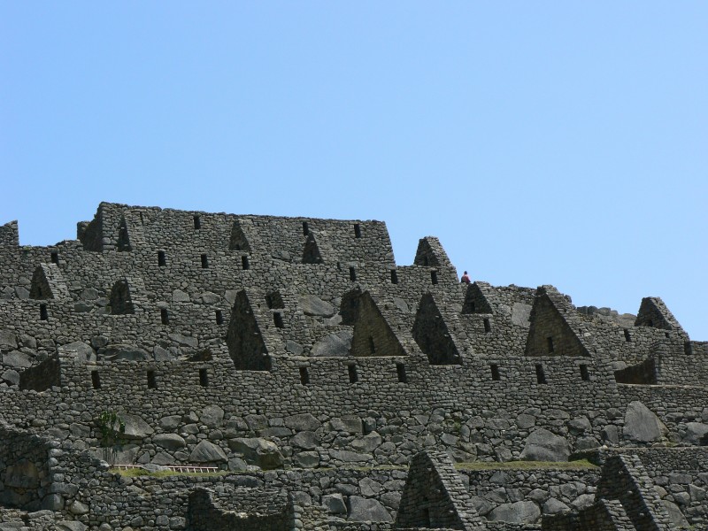 Houses in Machu Picchu
