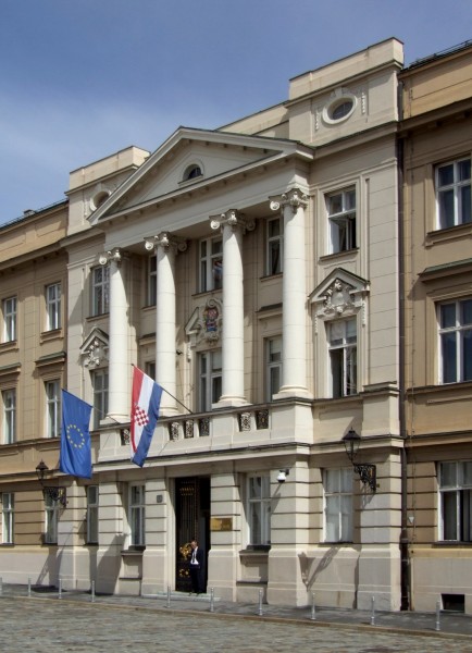 Hrvatski Sabor - main entrance