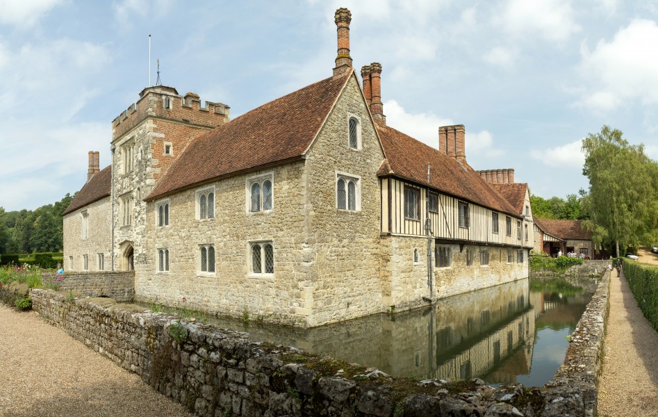 Ightham Mote, west & south