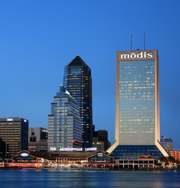 Image-Jacksonville Skyline Panorama 1