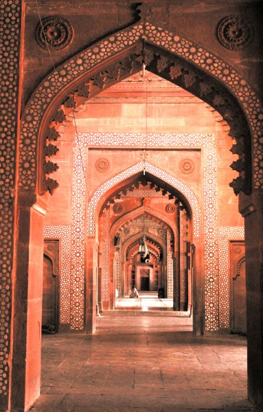 Insides of the Fatepur Shikri