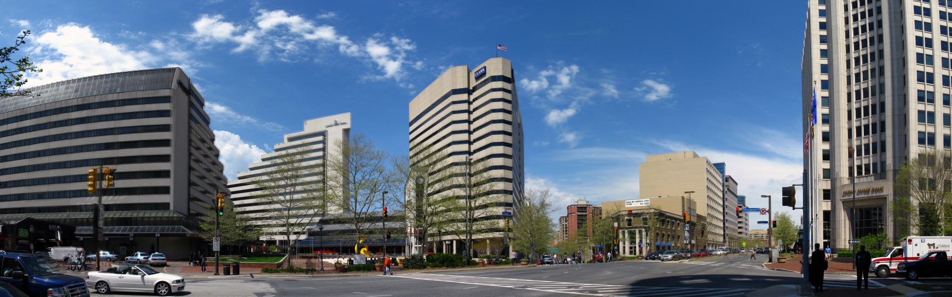Intersection in Bethesda, Maryland