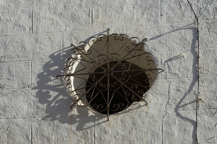 Iron grating in Ronda Spain