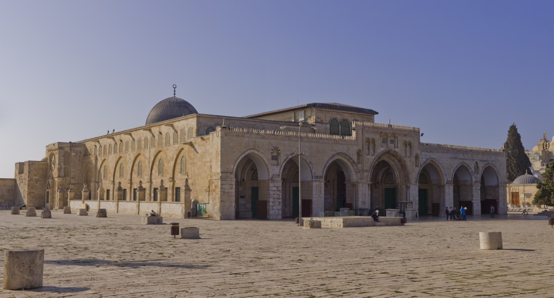 Israel-2013-Jerusalem-Temple Mount-Al-Aqsa Mosque (NE exposure)